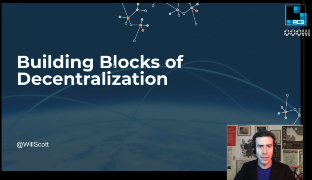 Building Blocks of Decentralization